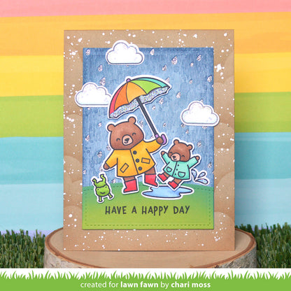Lawn Fawn - Beary Rainy Day
