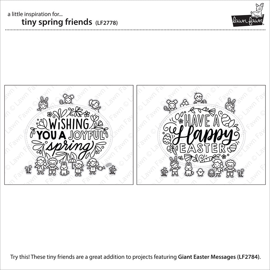 Lawn Fawn - Tiny Spring Friends
