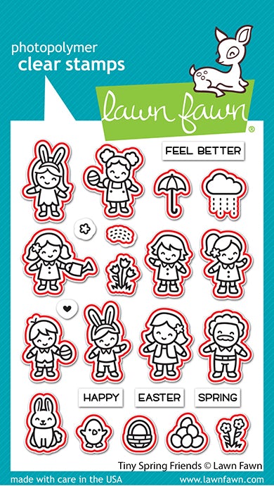 Lawn Fawn - Tiny Spring Friends - Lawn Cuts