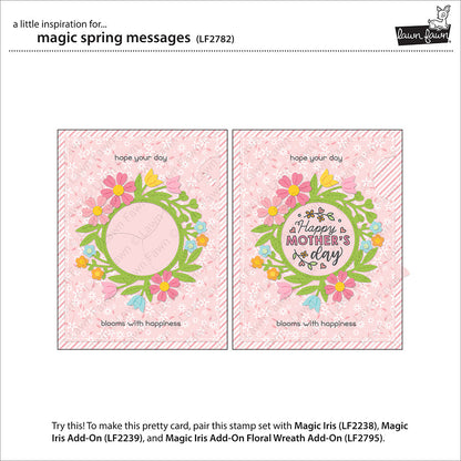 Lawn Fawn - Magic Spring Messages