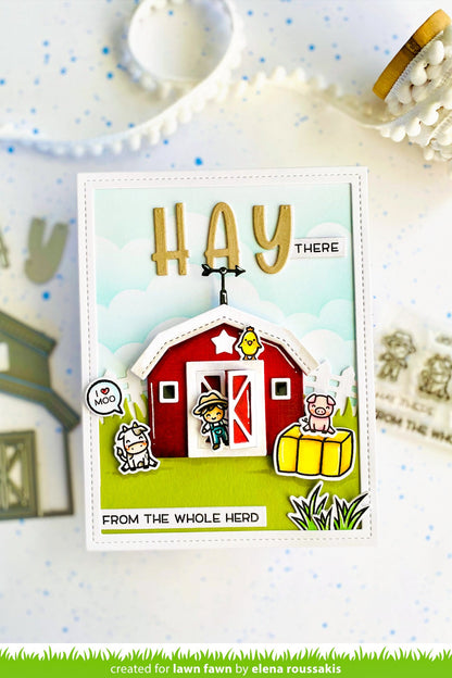 Lawn Fawn - Build-A-Barn