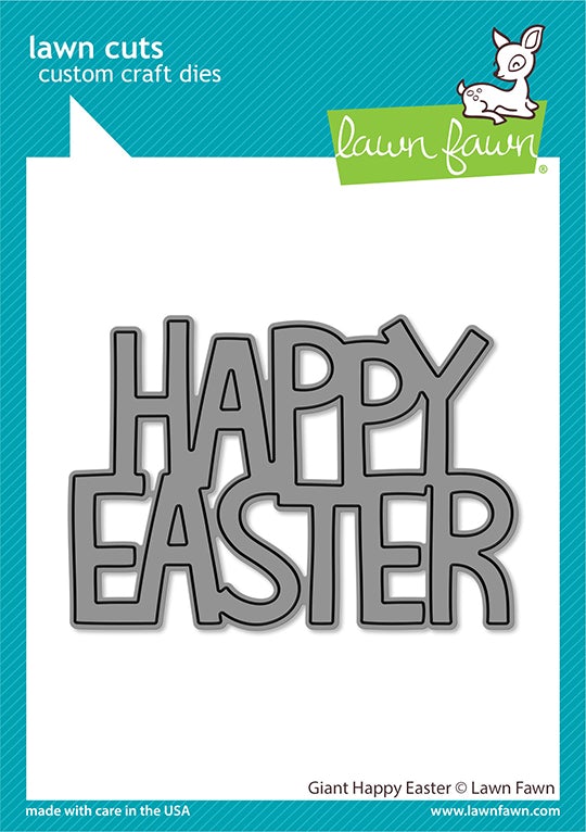 Lawn Fawn - Giant Happy Easter
