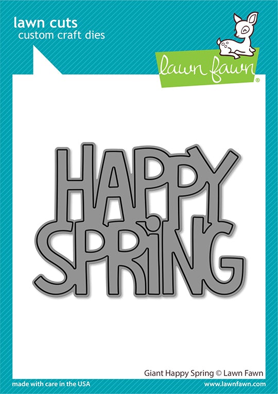 Lawn Fawn - Giant Happy Spring