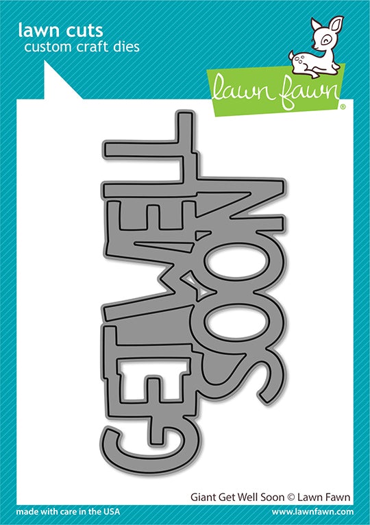 Lawn Fawn - Giant Get Well Soon