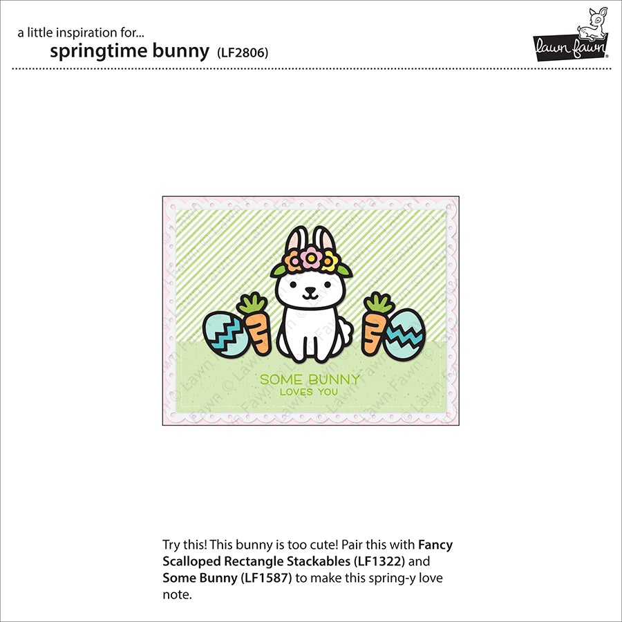 Lawn Fawn - Springtime Bunny