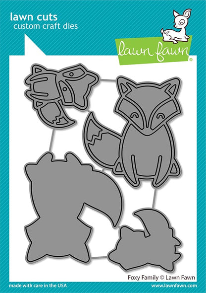 Lawn Fawn - Foxy Family