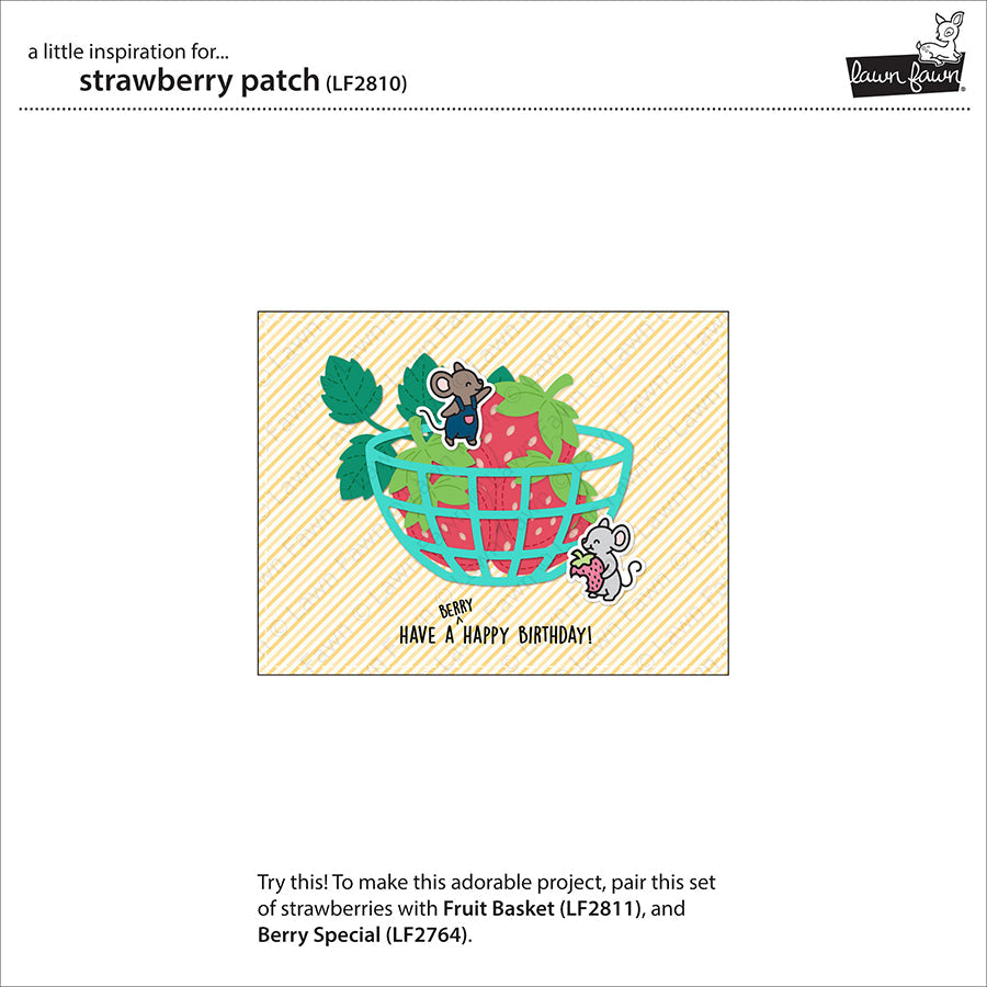 Lawn Fawn - Strawberry Patch