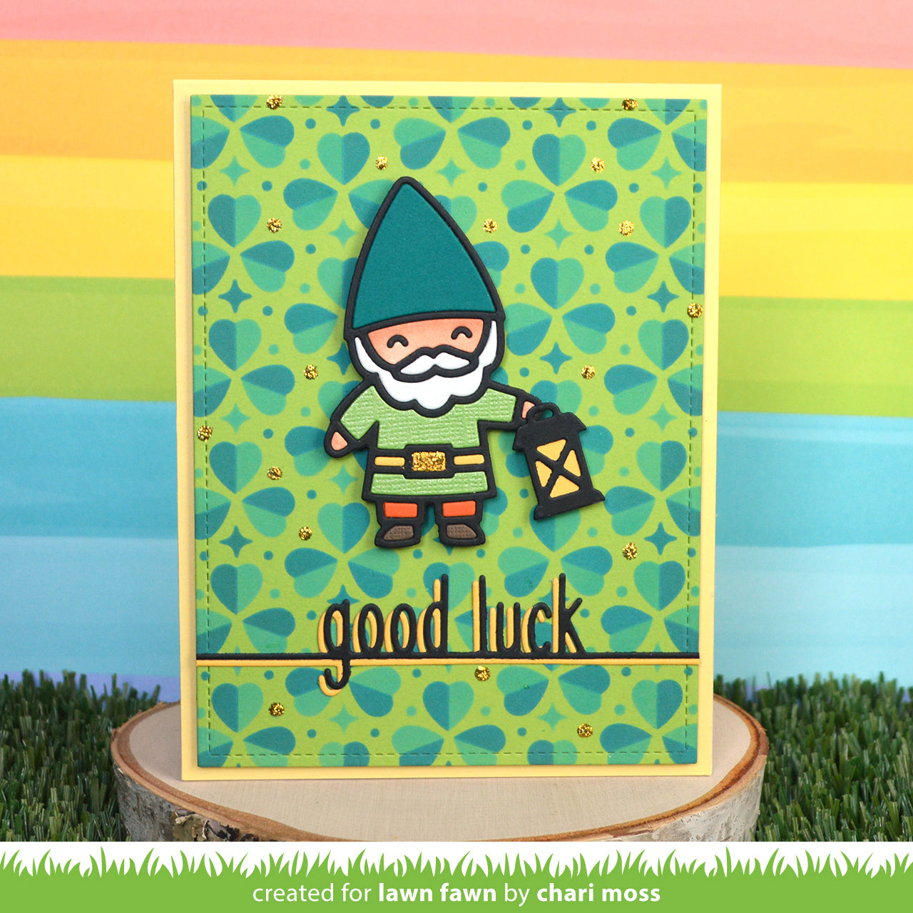 Lawn Fawn - Good Luck Line Border