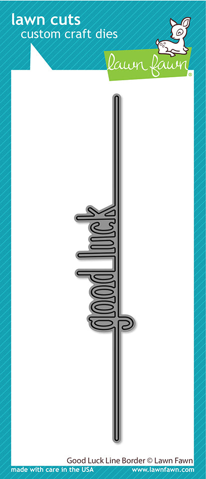 Lawn Fawn - Good Luck Line Border