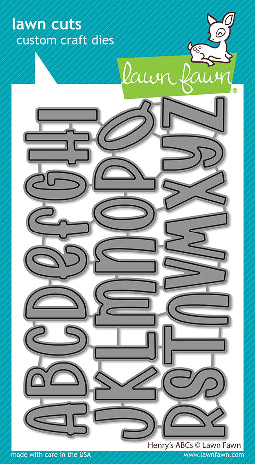 Lawn Fawn - Henry's Abcs