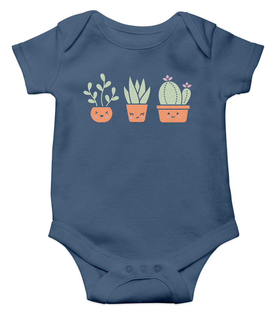 Lawn Fawn - Happy Succulents Onesie (3-6m)