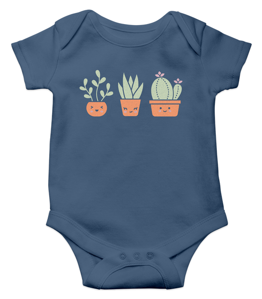 Lawn Fawn - Happy Succulents Onesie (6-12m)