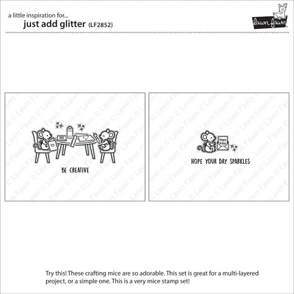 Lawn Fawn - Just Add Glitter