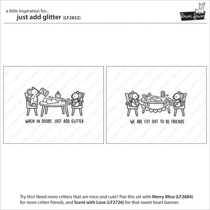 Lawn Fawn - Just Add Glitter