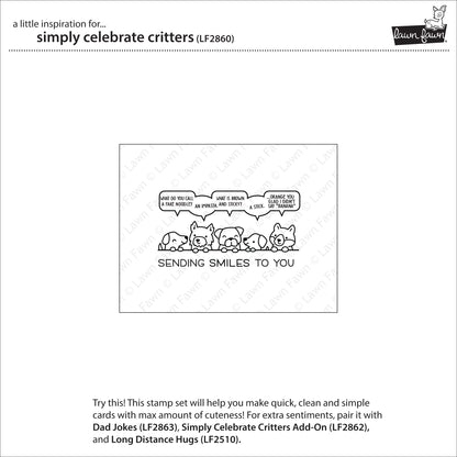 Lawn Fawn - Simply Celebrate Critters