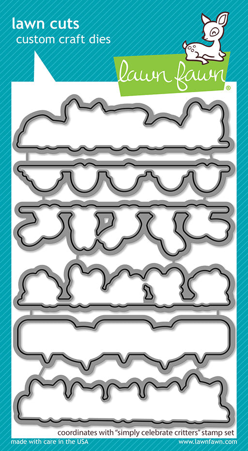 Lawn Fawn - Simply Celebrate Critters Lawn Cuts