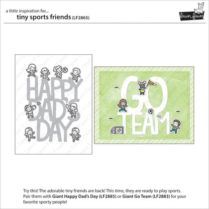 Lawn Fawn - Tiny Sports Friends