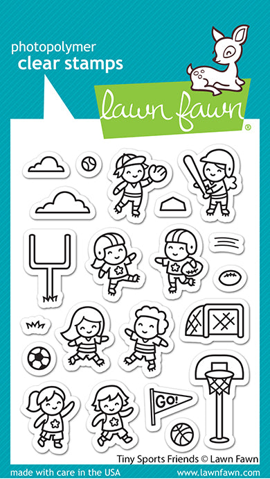 Lawn Fawn - Tiny Sports Friends