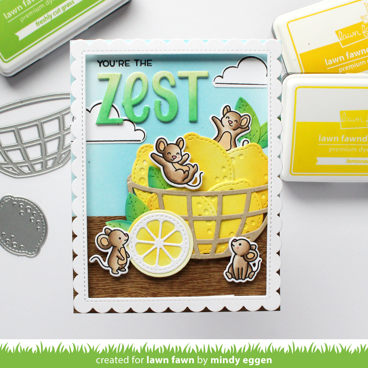 Lawn Fawn - Zesty Lemon