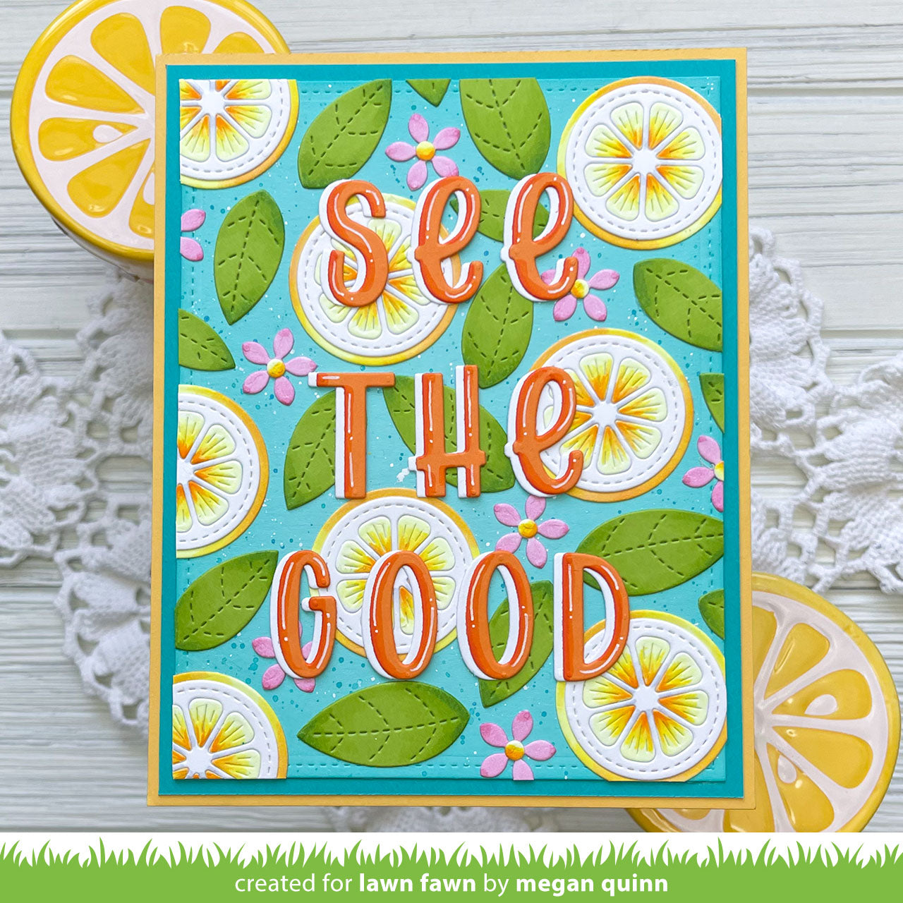 Lawn Fawn - Zesty Lemon