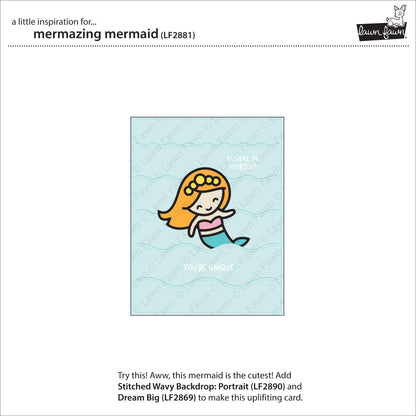 Lawn Fawn - Mermazing Mermaid