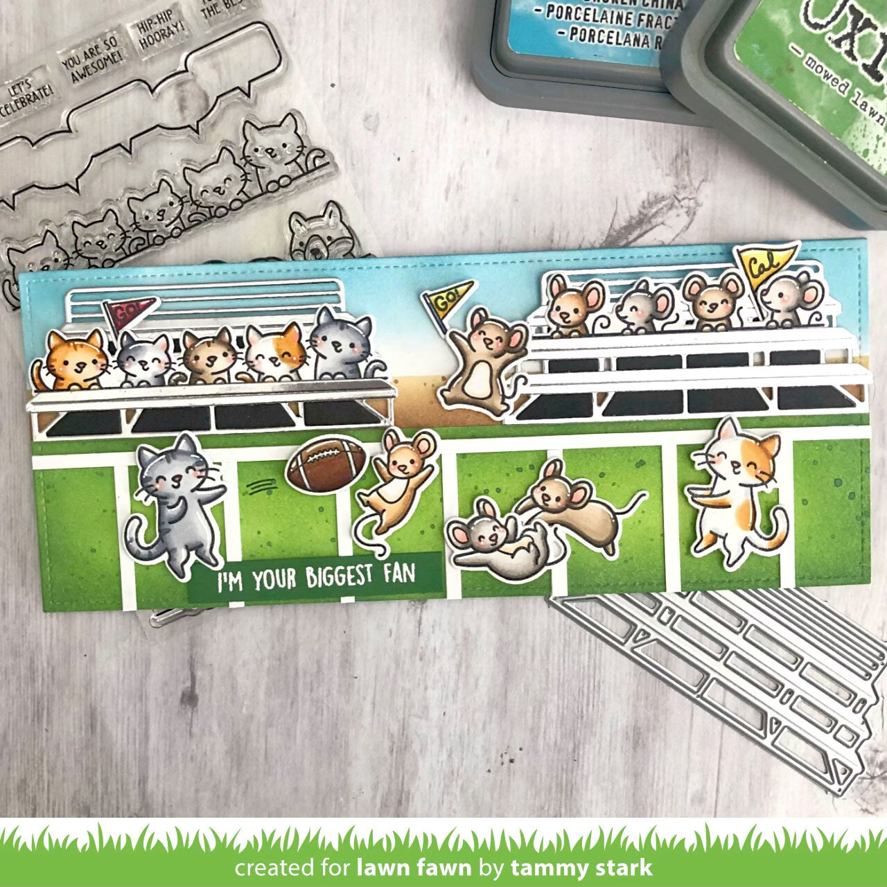 Lawn Fawn - Stadium Seating
