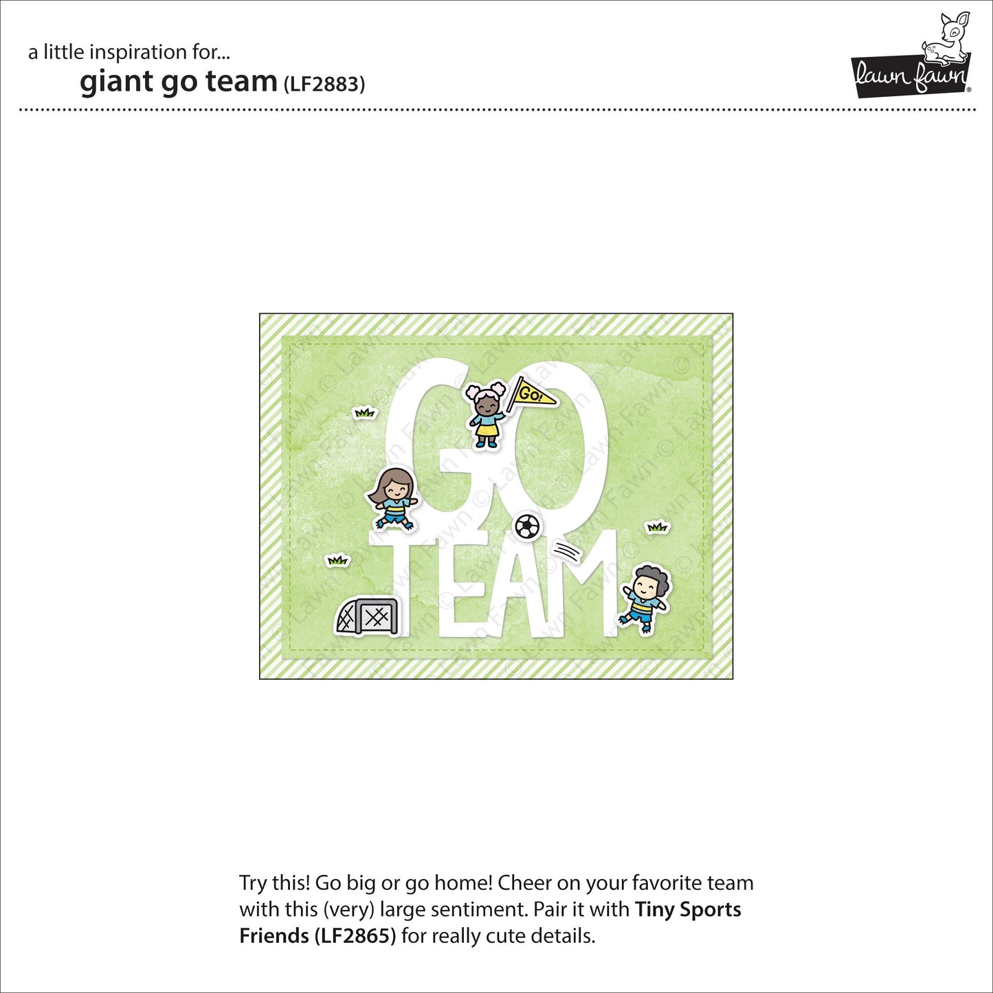 Lawn Fawn - Giant Go Team