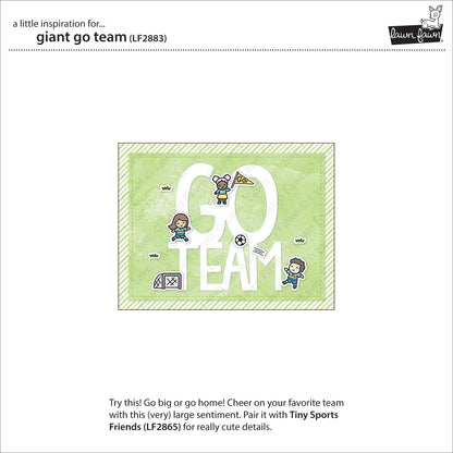 Lawn Fawn - Giant Go Team