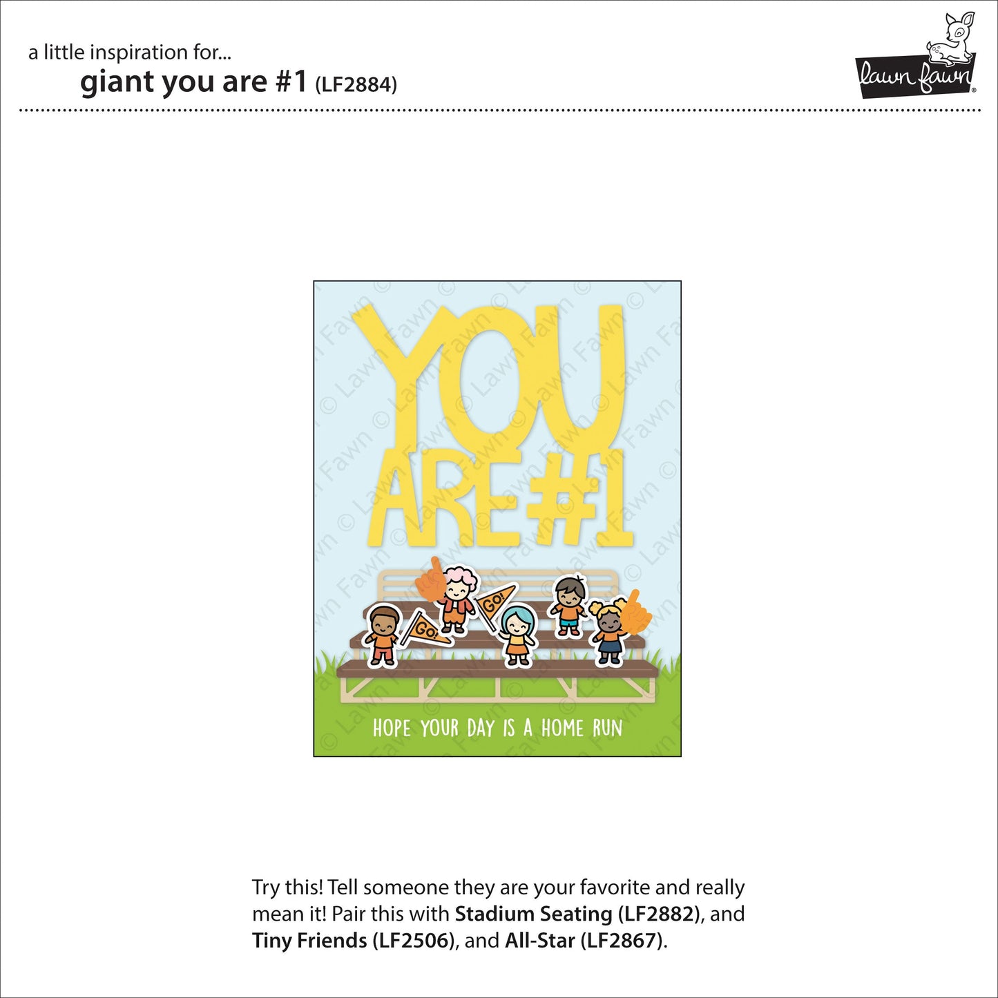 Lawn Fawn - Giant You Are #1