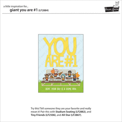 Lawn Fawn - Giant You Are #1