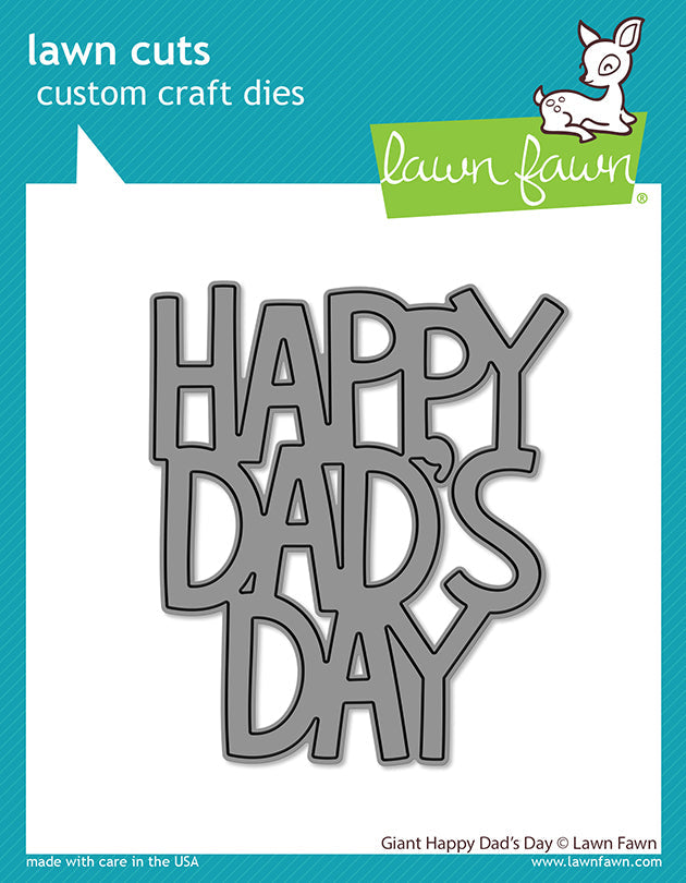 Lawn Fawn - Giant Happy Dad's Day