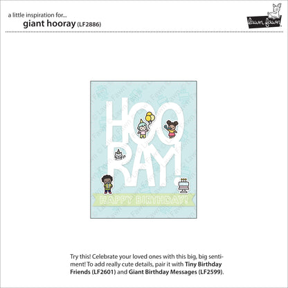 Lawn Fawn - Giant Hooray