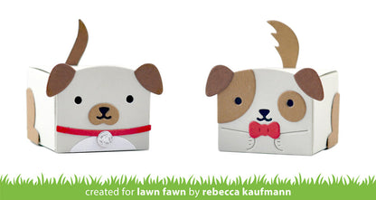 Lawn Fawn - Tiny Gift Box Dog Add-On