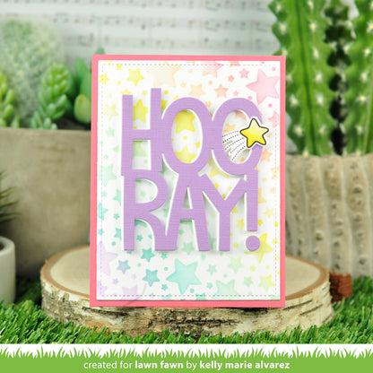 Lawn Fawn - Lots Of Stars Background Stencils (2pcs)