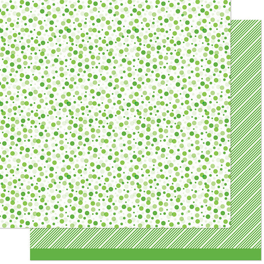 Lawn Fawn - All the Dots - Kiwi Fizz 12x12"