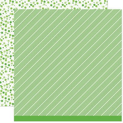 Lawn Fawn - All the Dots - Kiwi Fizz 12x12"