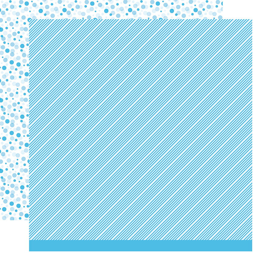 Lawn Fawn - All the Dots - Blue Raspberry Fizz 12x12"