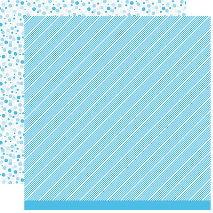 Lawn Fawn - All the Dots - Blue Raspberry Fizz 12x12"