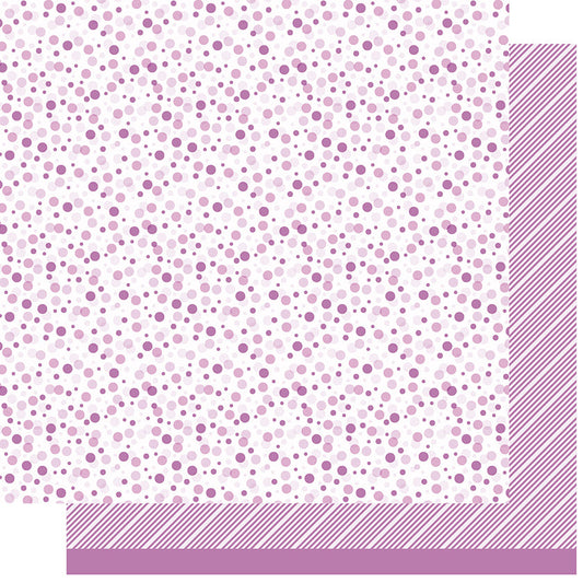 Lawn Fawn - All the Dots - Grape Fizz 12x12"