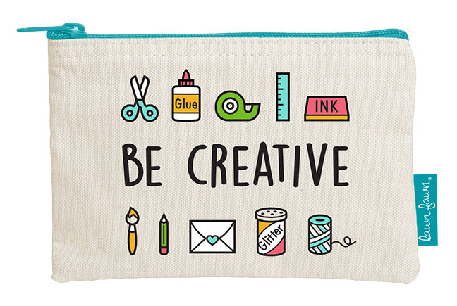 Lawn Fawn - Zipper Pouch - Be Creative
