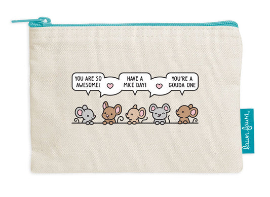 Lawn Fawn - Zipper Pouch - Have A Mice Day