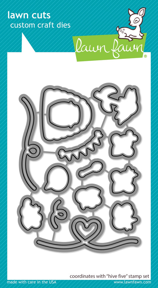 Lawn Fawn - Hive Five Lawn Cuts