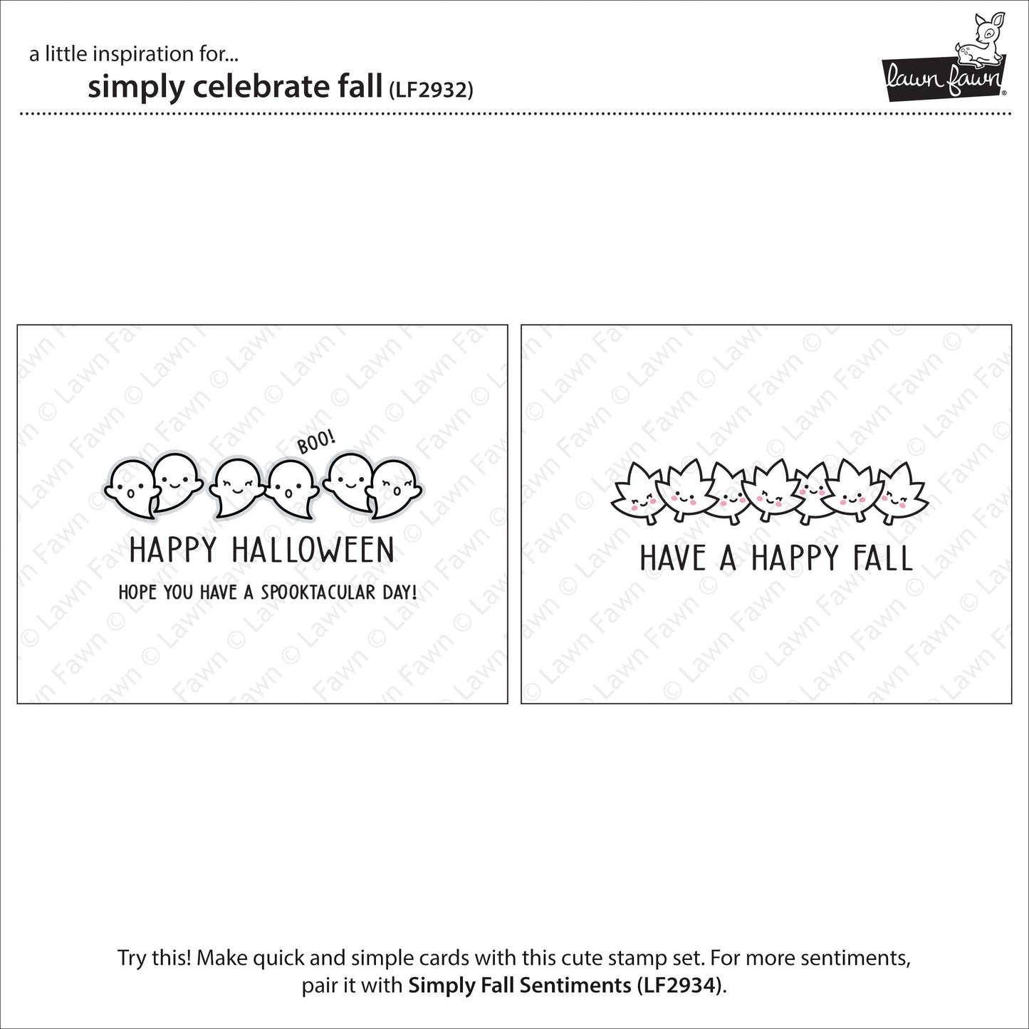 Lawn Fawn - Simply Celebrate Fall