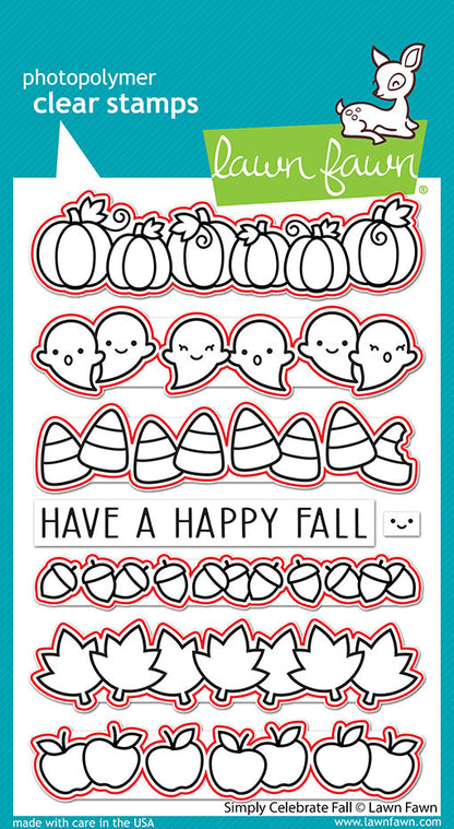 Lawn Fawn - Simply Celebrate Fall  - Lawn Cuts