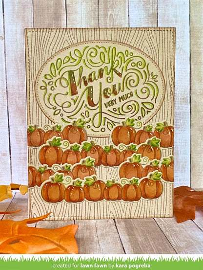 Lawn Fawn - Giant Thank You Messages