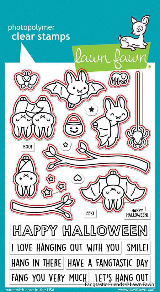 Lawn Fawn - Fangtastic Friends - Lawn Cuts
