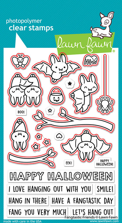 Lawn Fawn - Fangtastic Friends - Lawn Cuts
