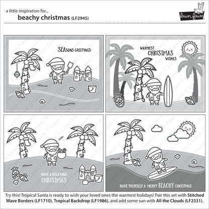 Lawn Fawn - Beachy Christmas