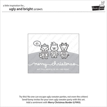 Lawn Fawn - Ugly And Bright