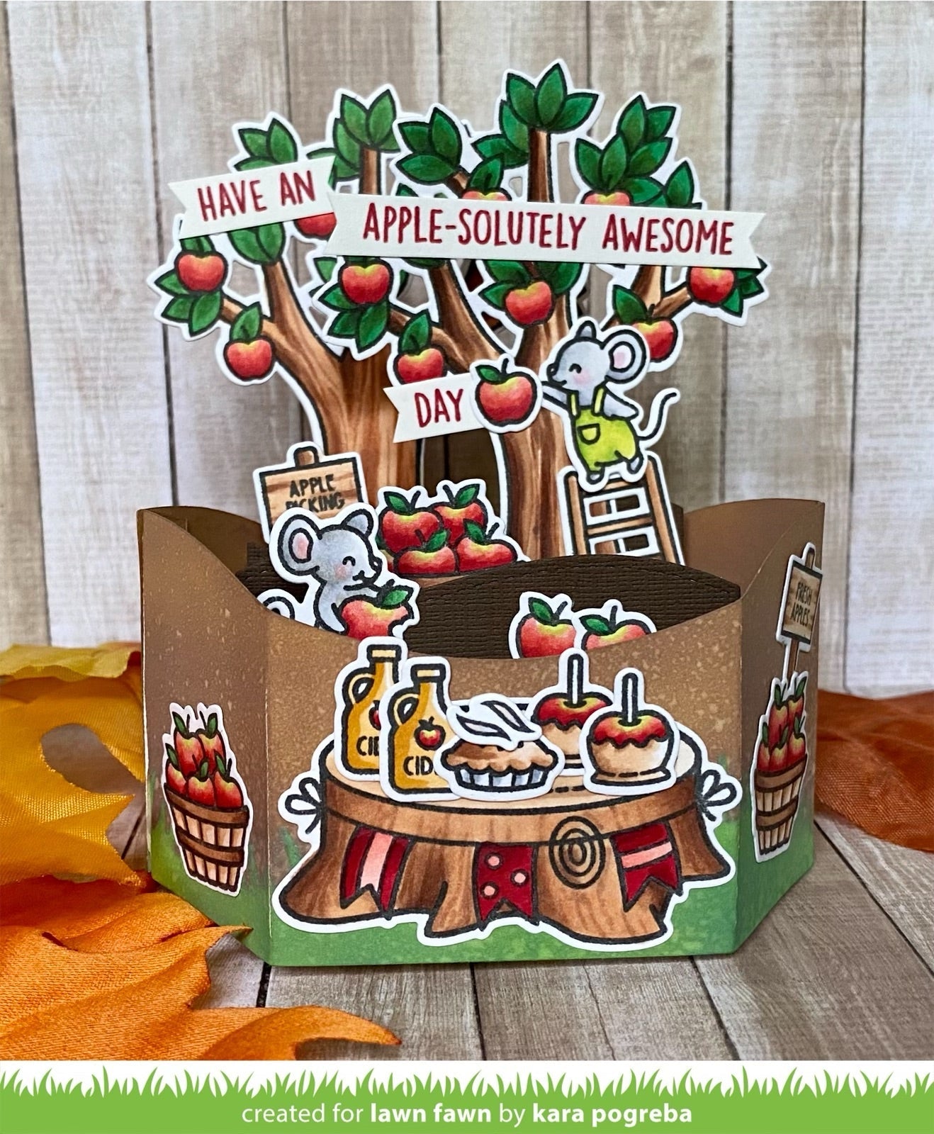 Lawn Fawn - Platform Pop-Up Hillside Inserts